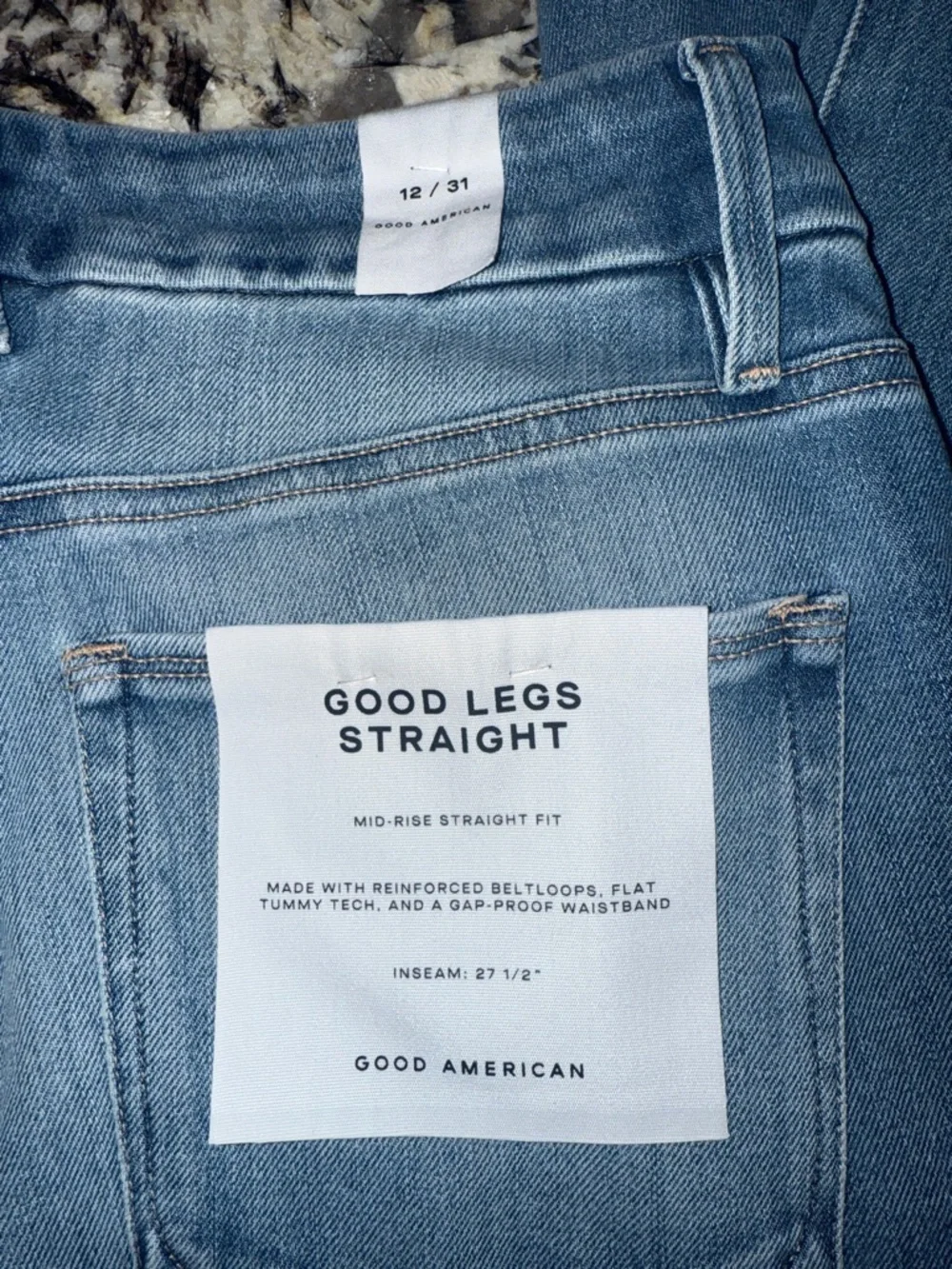 Good American Good Legs Straight -Brand New With Tags - Picture 12 of 12